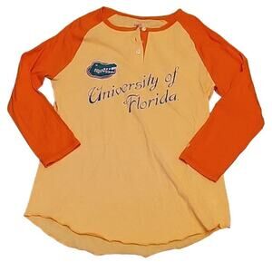 University of Florida Gator Basketball Baseball Shirt UF Champion - size XL